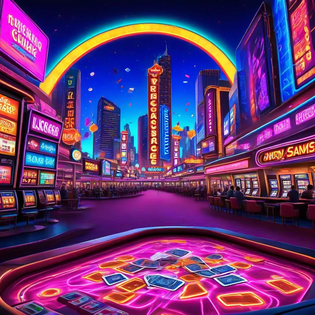Neon Luckscapes Online